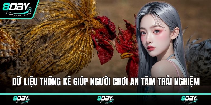 Dữ liệu thống kê giúp người chơi an tâm trải nghiệm