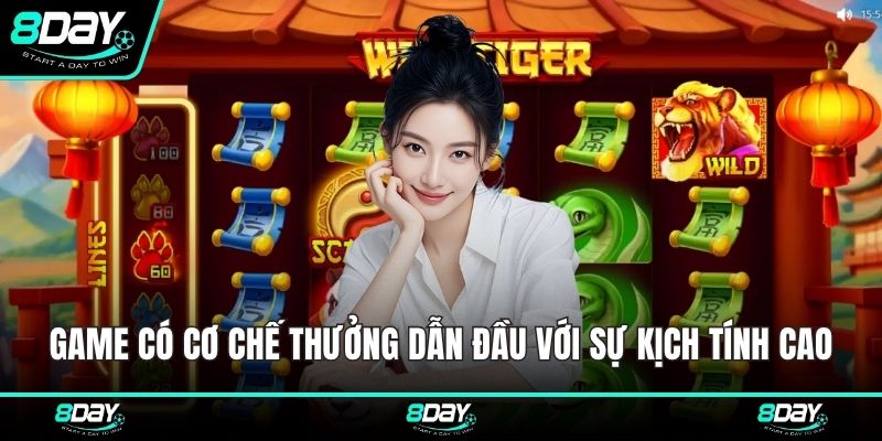 Game có cơ chế thưởng dẫn đầu với sự kịch tính cao