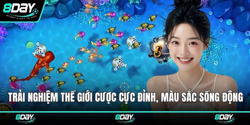 Trải nghiệm thế giới cá cược cực đỉnh, màu sắc sống động